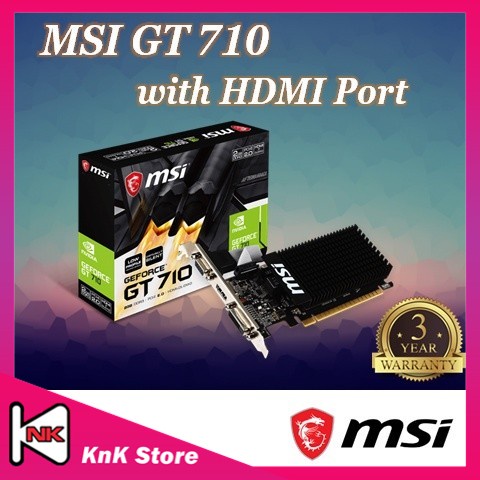 Msi geforce gt fashion 710 2gd3h lp