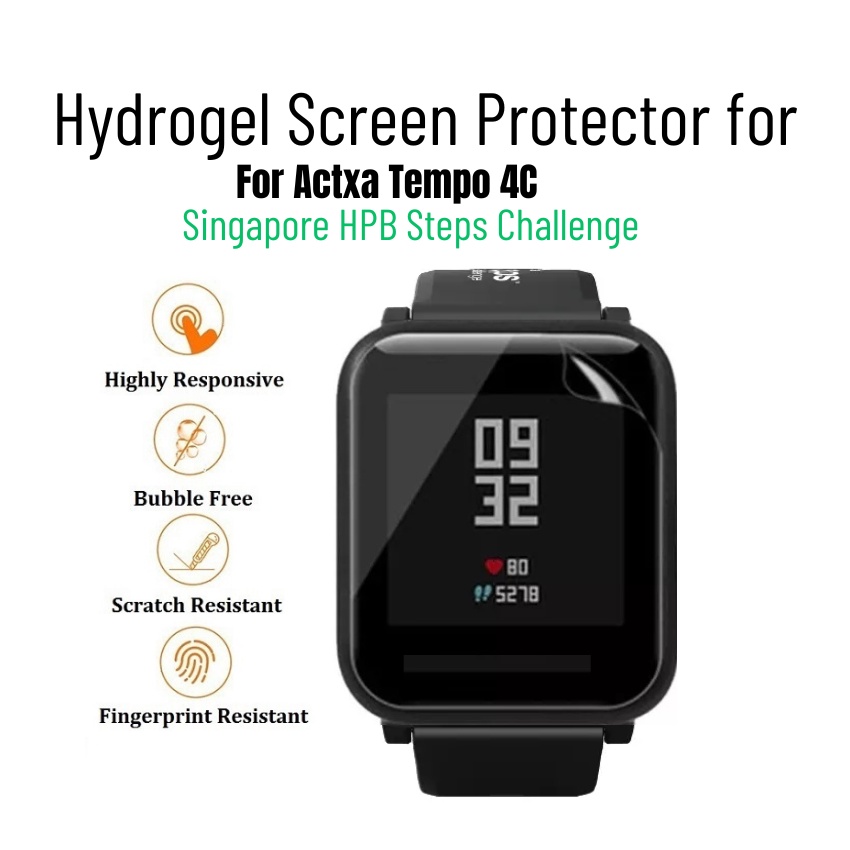 Screen Protector for Actxa Tempo 5C 4C Hydrogel Screen Film Cover Easy ...
