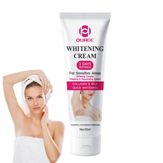 Skin Bleaching Cream, Body Lightening For Inner Thigh, 60ml Fade Melanin  On Body Armpit Knees Elbows, Skin Lightening For Dark Skin, Underarm And Pr