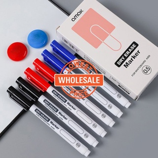 TOWON Magnetic Dry Erase Markers, Low Odor Magnetic White Board Markers Dry  Eraser Cap, Fine Tip Point, Assorted Colors, 8 Pack, Whiteboard Writing