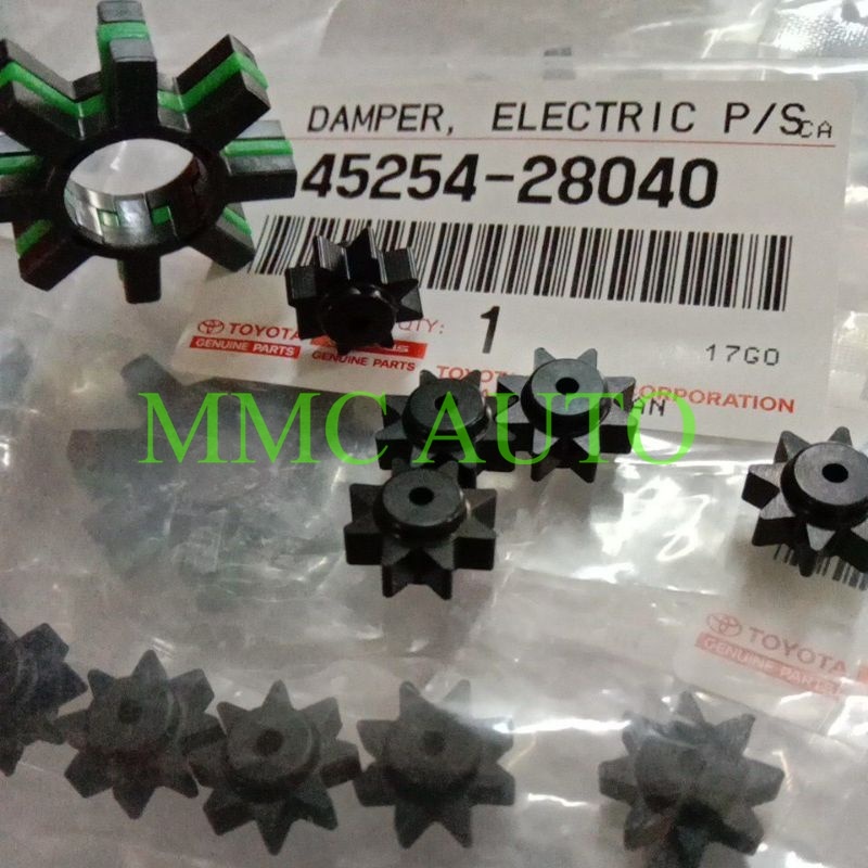 TOYOTA ESTIMA ACR50 0616 POWER STEERING MOTOR COLUMN GEAR DAMPER /BUSH