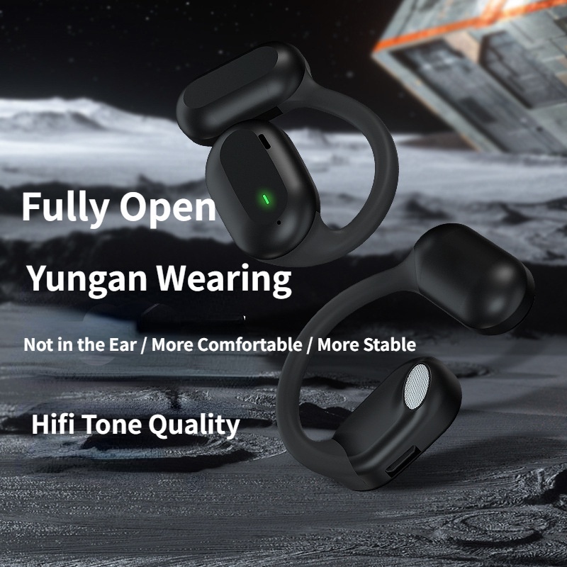 Bone Conduction Headphone Single Ear Air9 Ows Open Bluetooth Earphones Open Ear Wireless