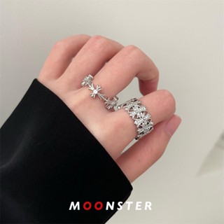 Authentic [Chrome Hearts] Ring - CH Silver Ch Punk Mini Thin Version