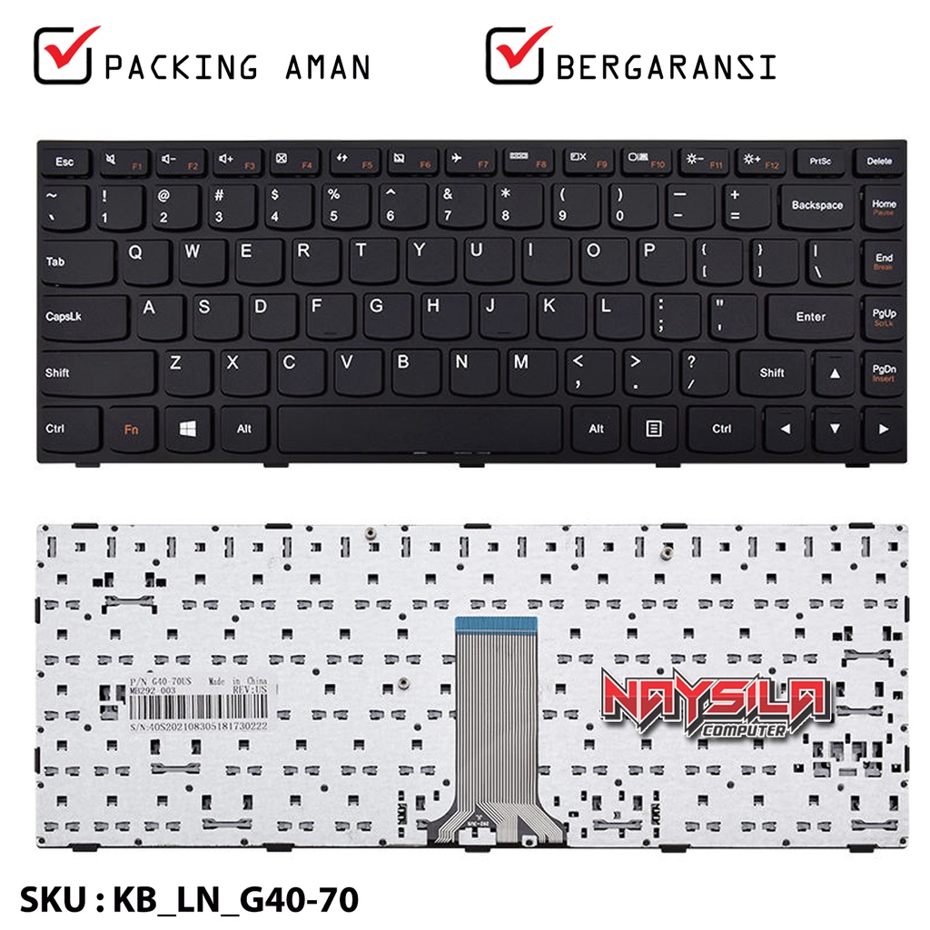 Copertura Superiore Poggiapolsi Argento Per Lenovo 300-14IBR/ISK (5CB0K40641)
