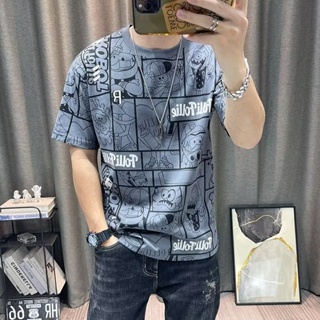 Wholesale Summer y2k Clothes For Streetwear Graphic T Shirts White Tops  2022 Short Sleeve Goth Print