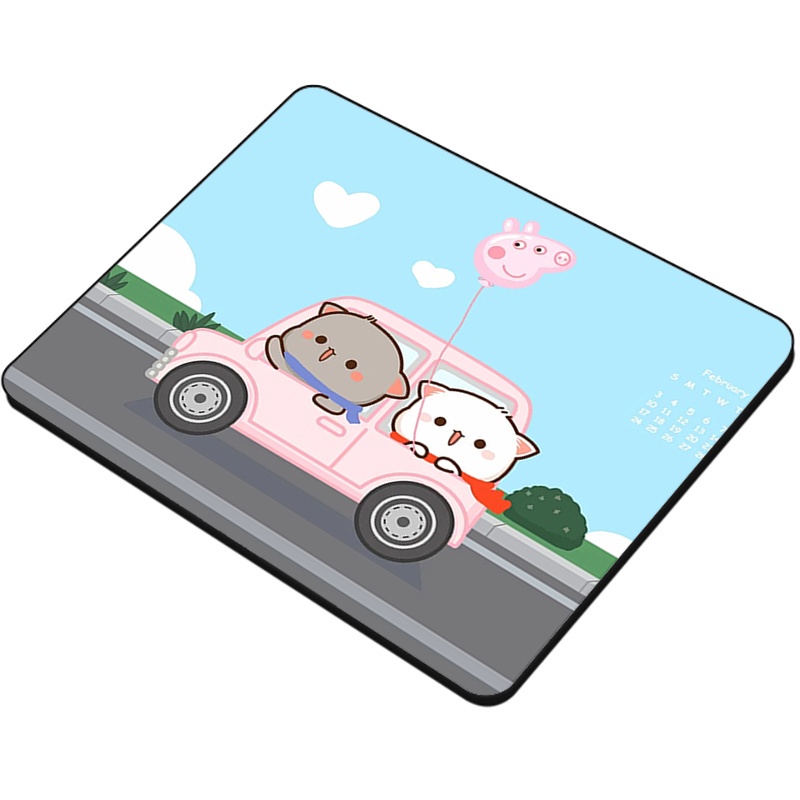 Peach Kitten LED Gaming Mouse Pad
