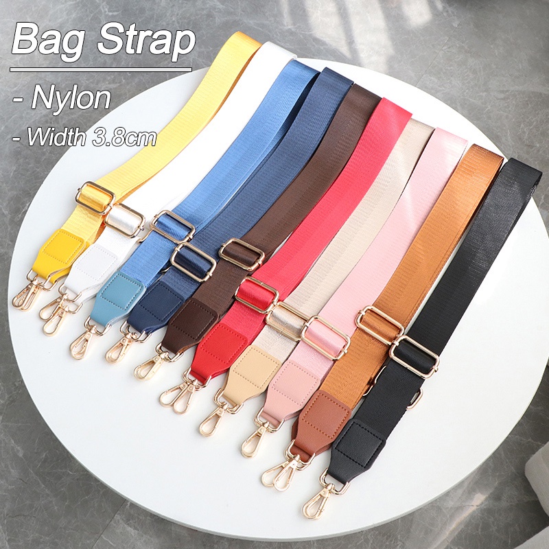 Long Shoulder Bag Strap Cotton Fashion Wide 2.5CM Replacement Strap for  Bags Nylon Woman Messenger Accessories Bag Straps