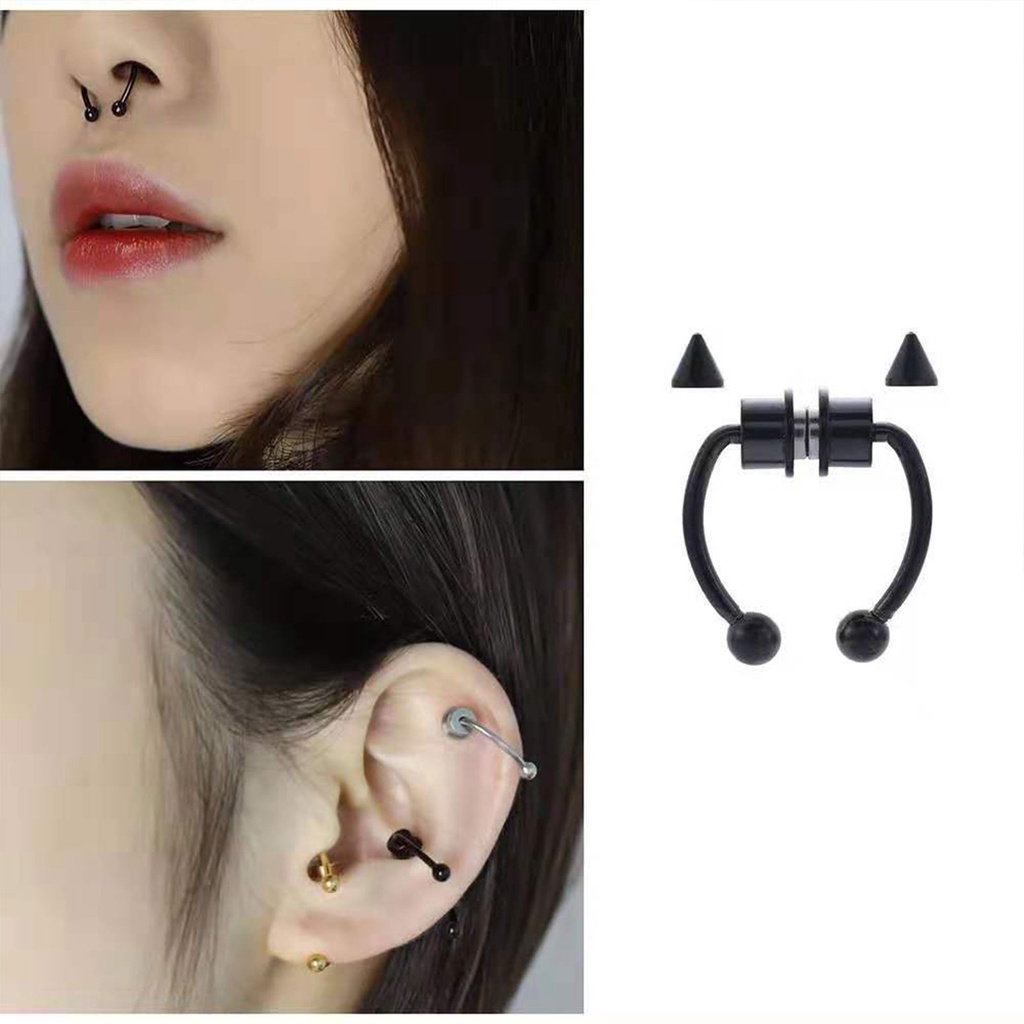 Female Charming Nose Ring Hypoallergenic Piercing Nose