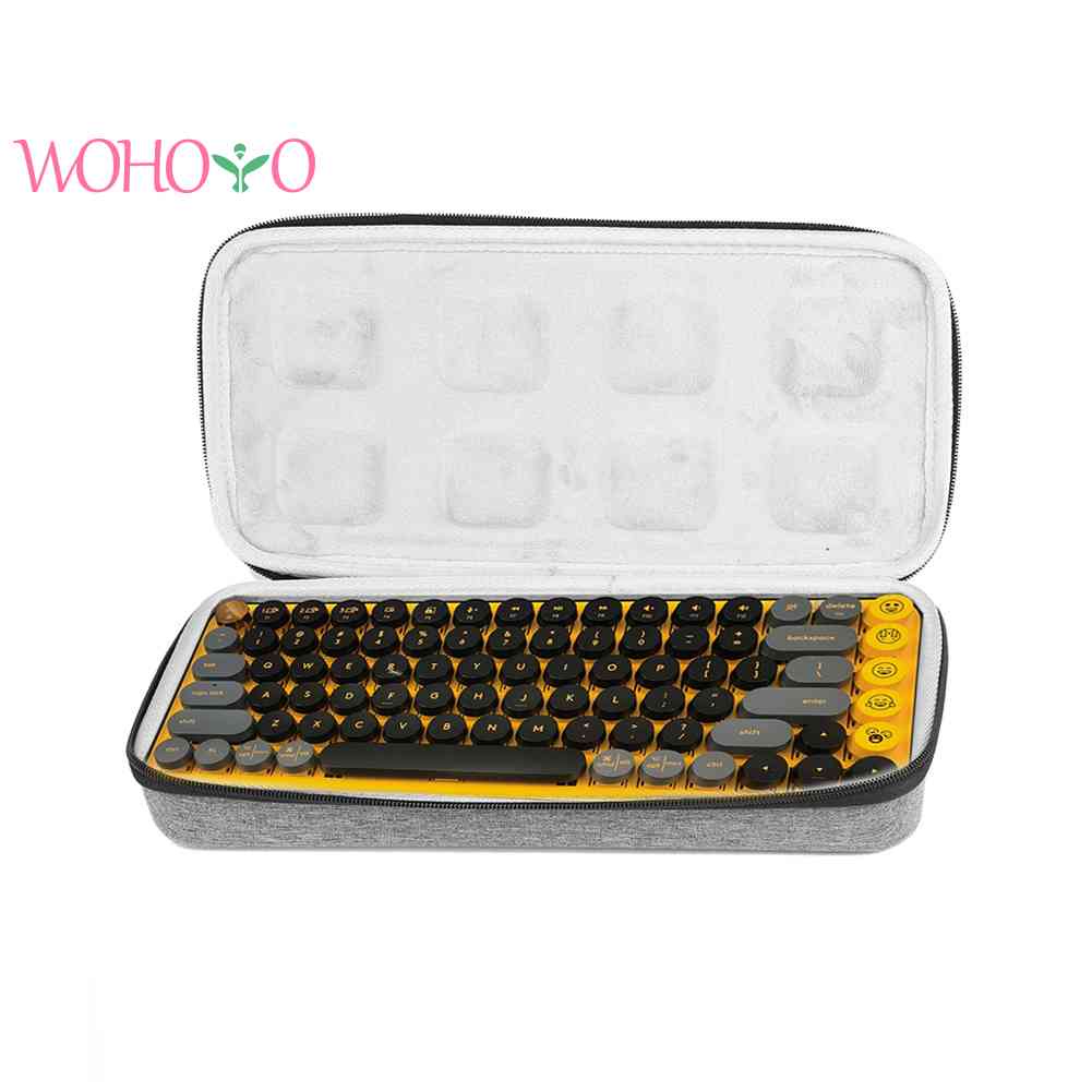 Hard EVA Carrying Case Waterproof Wireless Keyboard Bags for Logitech