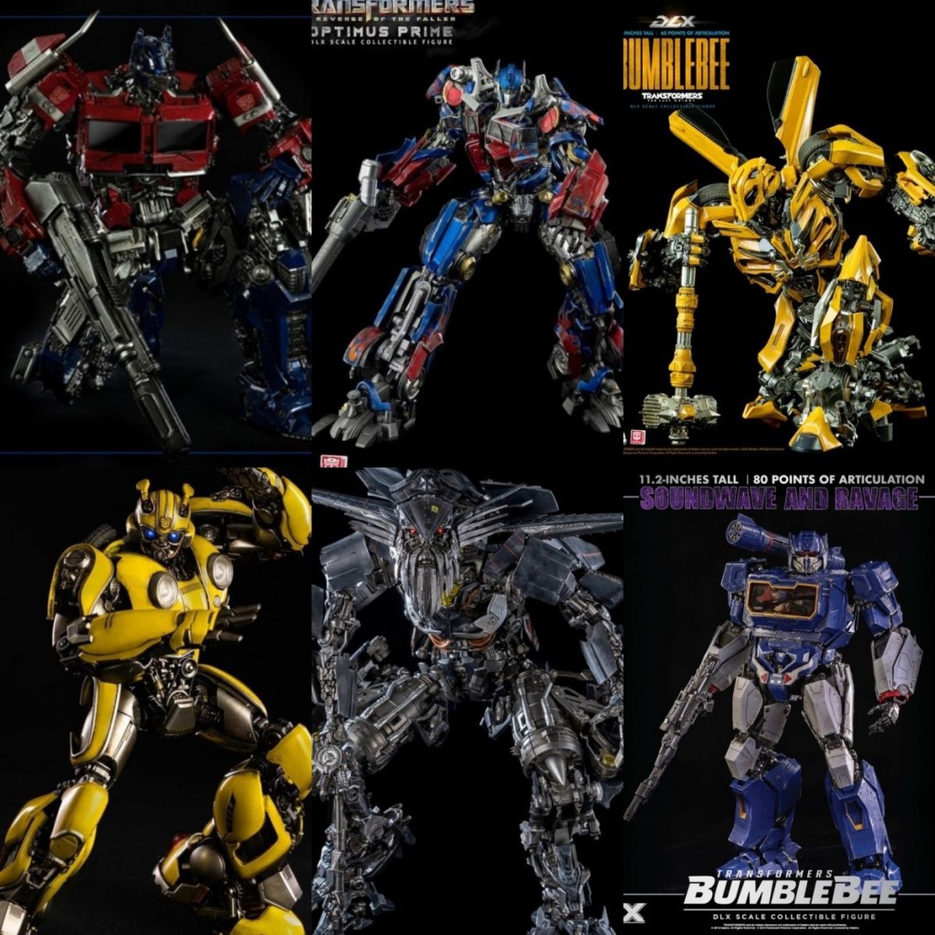 Threezero 3A Gaiden DLX Bumblebee Lightning Optimus Prime Sonic Sky ...