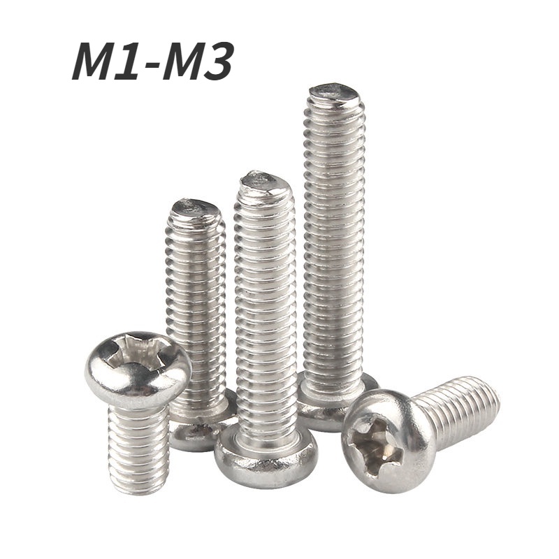 304 Stainless Steel M1M2M3 Phillips Round Head Screw Extension Screw Shopee Singapore