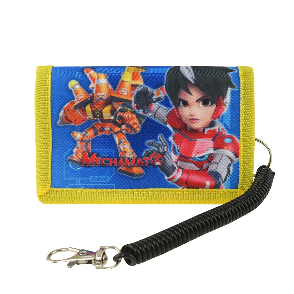 Mechamato Character Tri Fold Wallet (8498) | Shopee Singapore