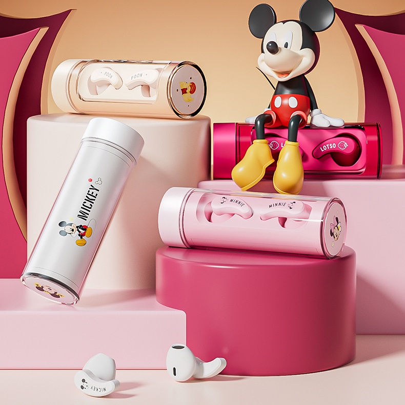 Disney TD08 True Wireless Bluetooth 5.3 Earphone Mickey Minnie ...