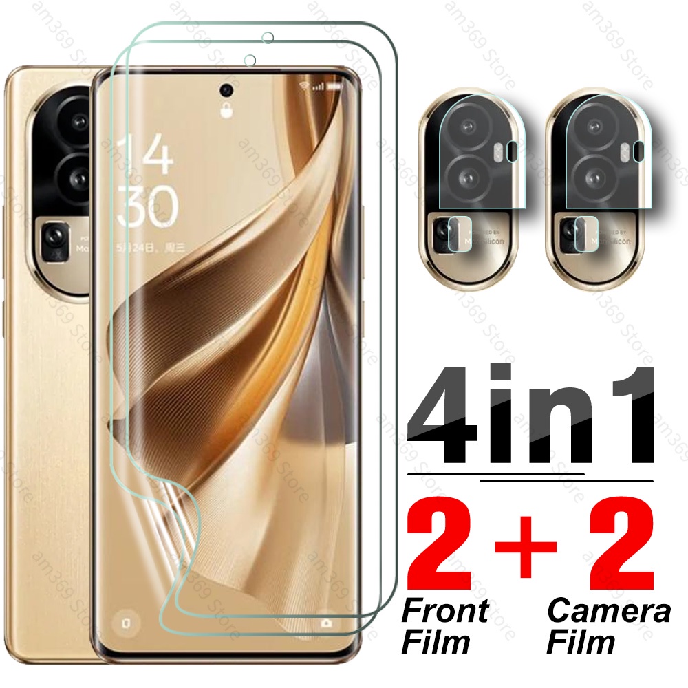 4To1 HD Hydrogel Film For Oppo Reno10 Pro+ 5G Camera Lens Glass Orro ...