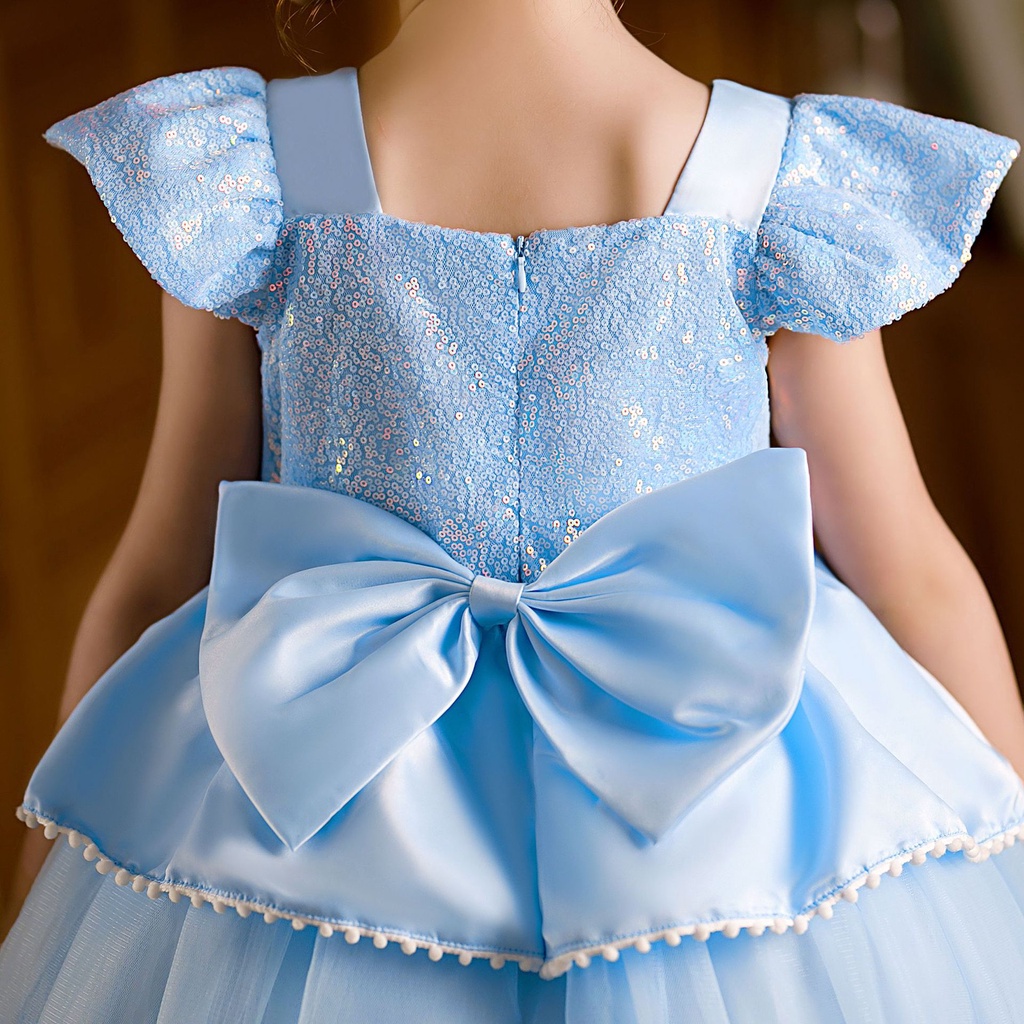Magical Costumes Girls Cinderella Princess Costume in Blue