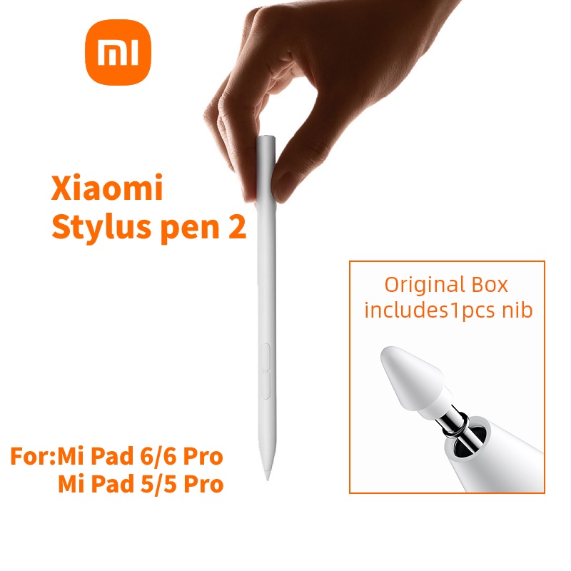 Xiaomi Stylus Pen 2 Smart Pen For Mi Pad 6 5 Pro Tablet 4096 Level Sense Magnetic Drawing Pencil