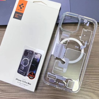 SPIGEN] iPhone 14 Pro Max Case Ultra Hybrid Zero One (MagFit) Spigen Ultra  Hybrid Zero One iPhone 13 12 Pro Case with MagFit - Shockproof and Clear  Protective Cover for Apple