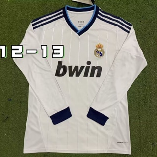 Retro 2012/13 Real Madrid Third Away Long Sleeve Soccer Jersey