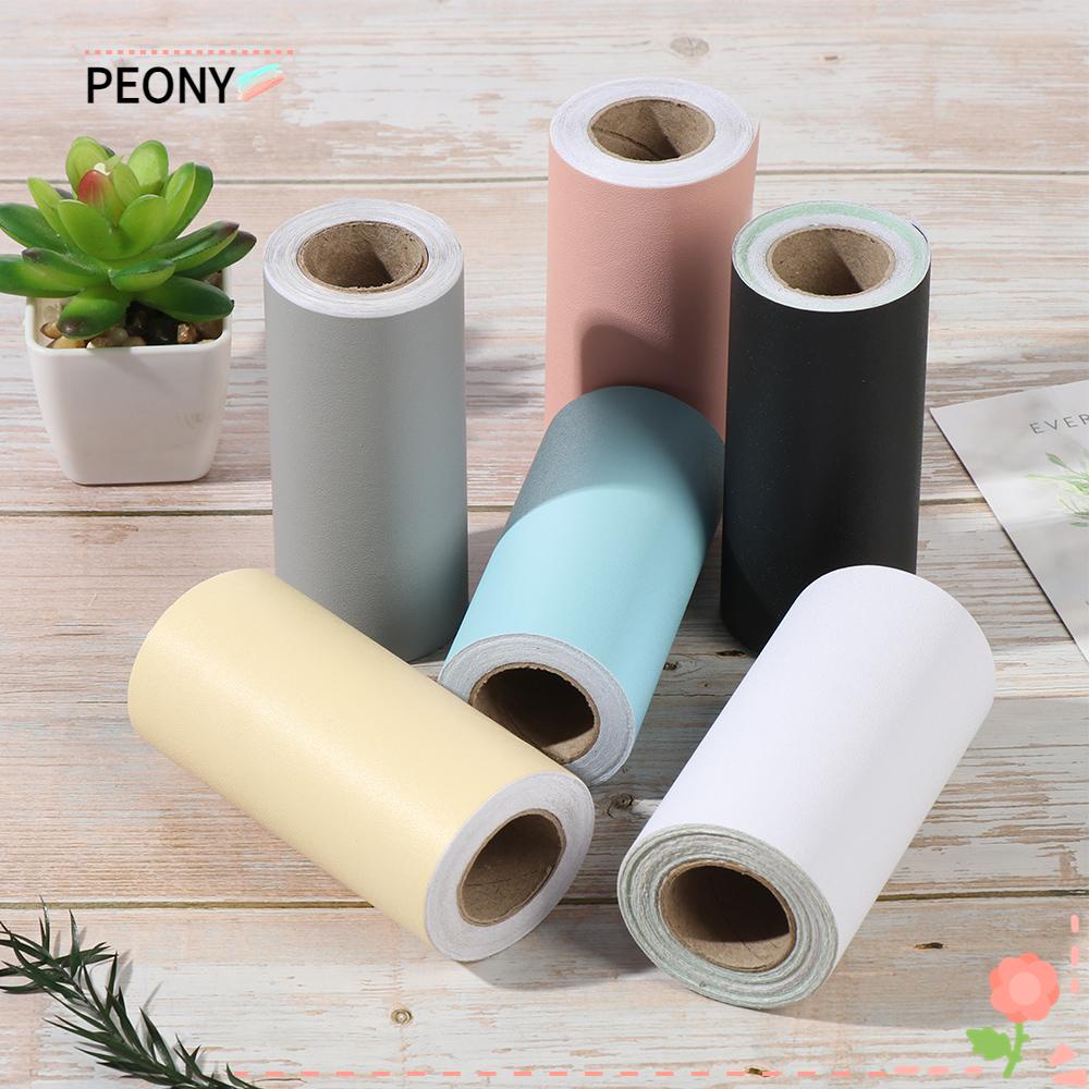 PEONY 5M Home Decor Wall Border Stickers PVC Skirting Line Waist Line ...