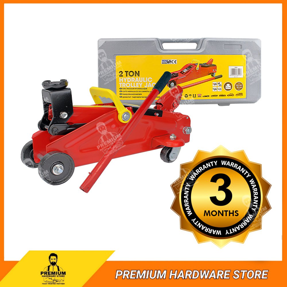 PREMIUM 2 Ton Hydraulic Trolley Floor Jack Auto Repair Tools Car