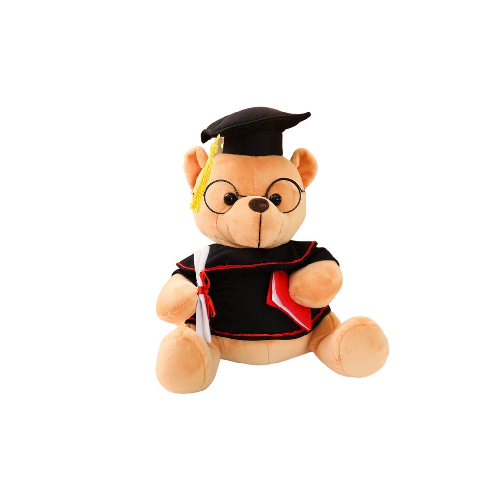 [SG Stock] 23cm Graduation Teddy Bear Cuddly Memorable Soft Toy CDay