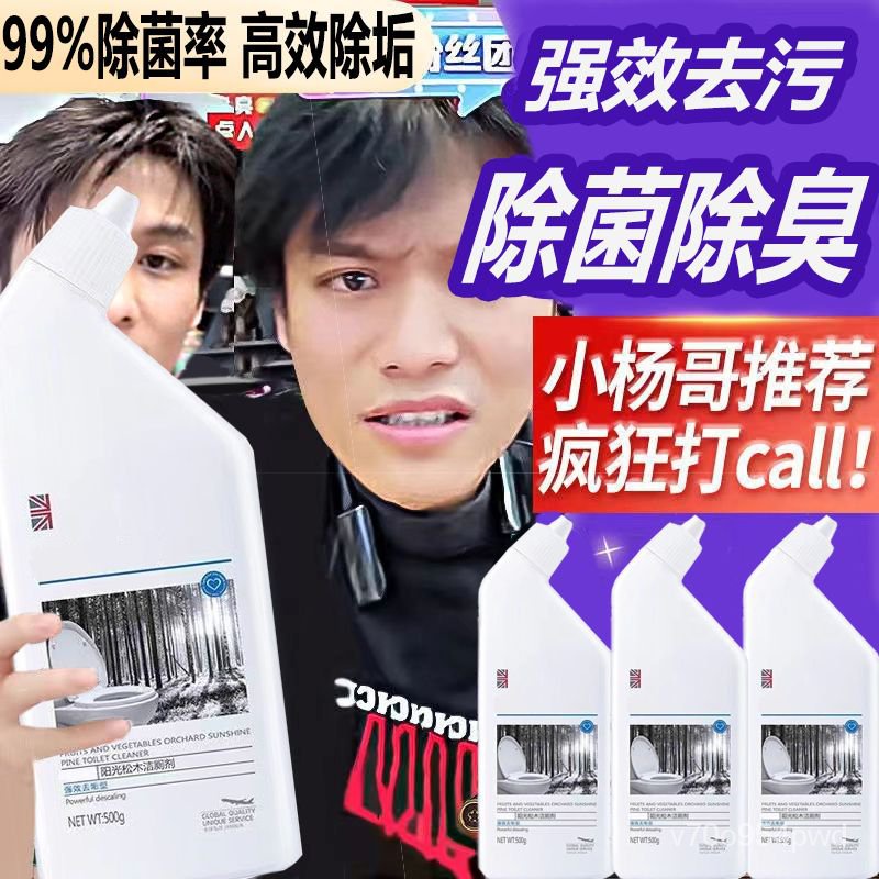QZ💎Fragrant Toilet Cleaner Strong Effect Urine Dirt Removal Toilet Wall