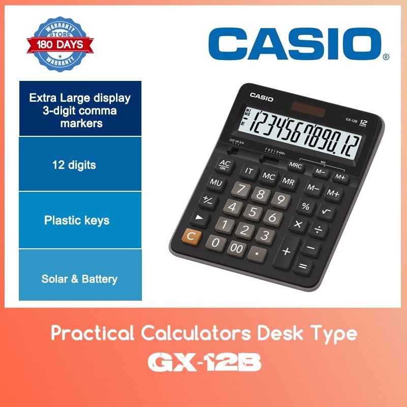 Casio shop shop calculator