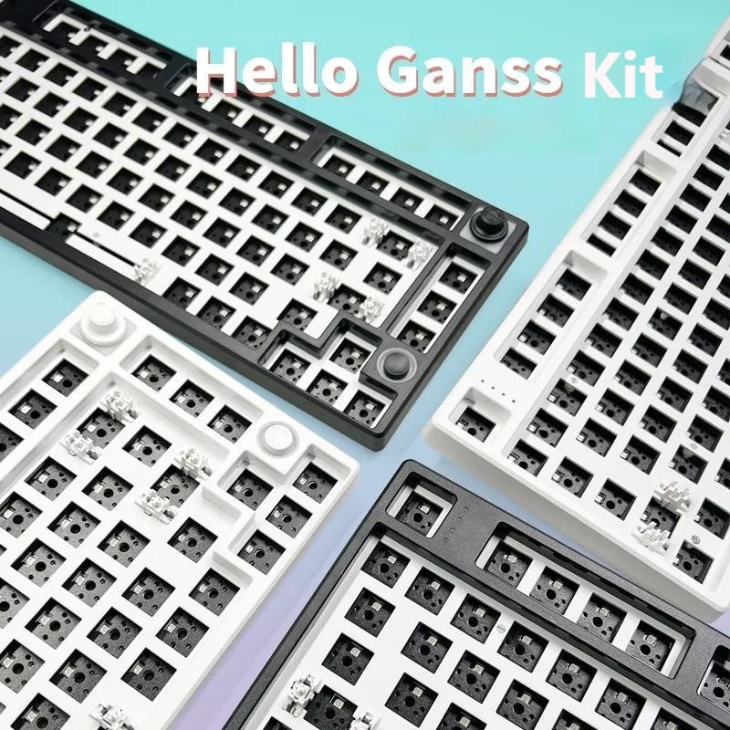 HELLO GANSS HS75T/HS98T/HS87T Wireless Mechanical Keyboard Kit 75