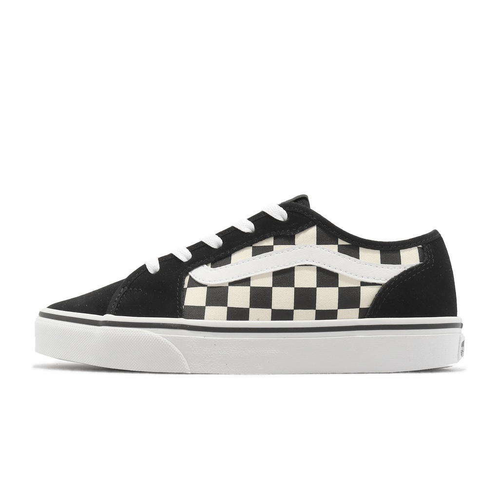 Vans Casual Shoes Filmore Decon Black White Checkerboard Women's ...