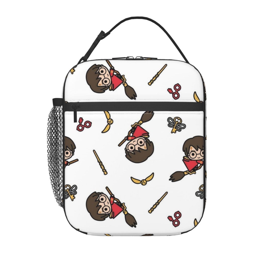 Borsa Termica Porta Pranzo Harry Potter Serpeverde - Lunch Box Ufficio E Scuola