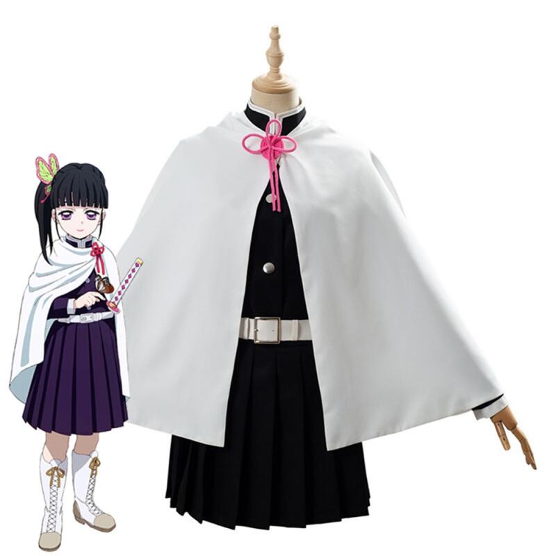 Tsuyuri Kanao Costume Adult Child Anime Demon Slayer Kimetsu No Yaiba ...