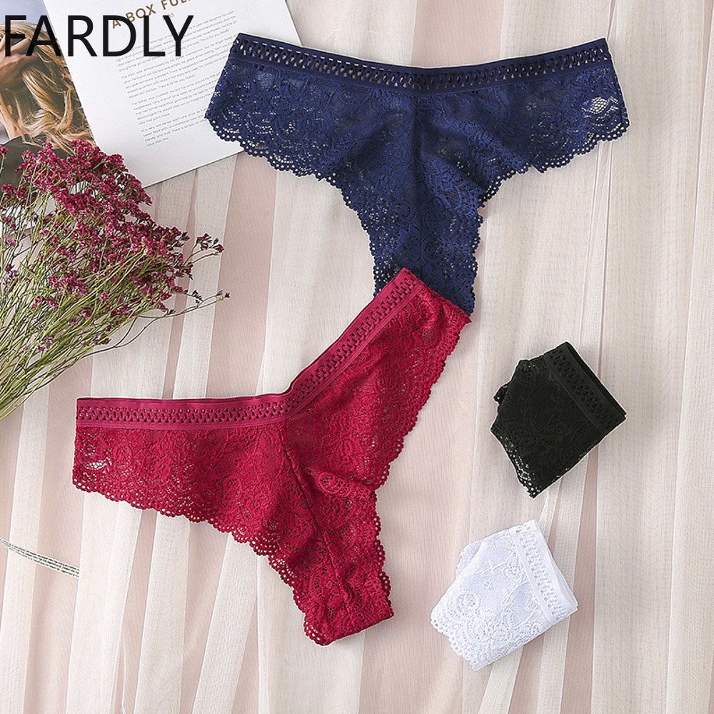 Fardly Sexy Underwear Women Lingerie G String Lace Underwear Femal T