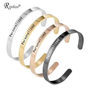 Mens engraved clearance metal bracelets