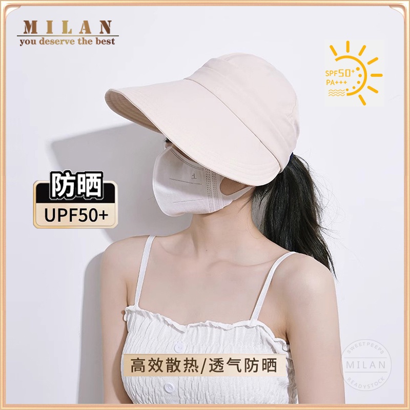 Milan Big Brim uv Sun Hat Women Summer Sunscreen Anti-Ultraviolet Cap ...