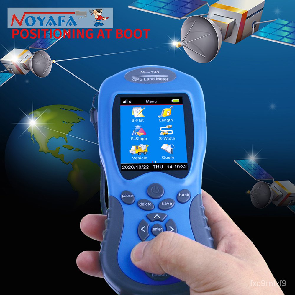 NOYAFA NF-198 GPS Mu Meter Survey Equipment Land Meter Device for Fa ...