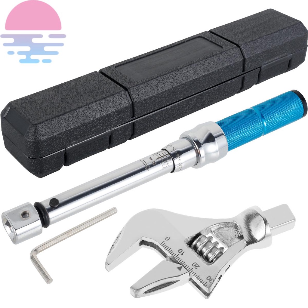 Digital Adjustable Torque Wrench 525 NM 30mm Steel Open End Torque