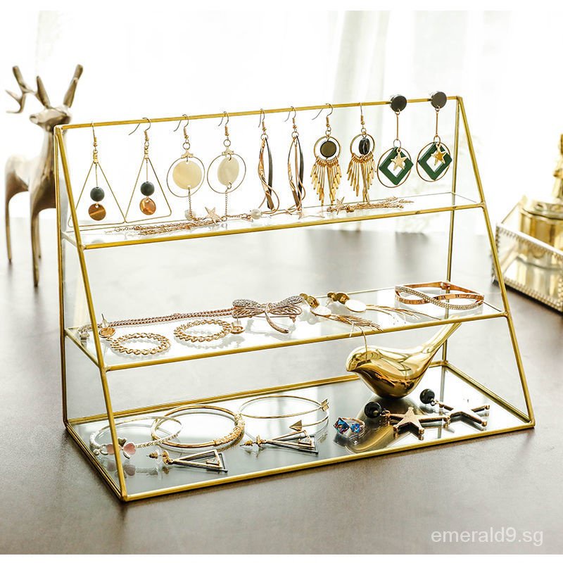 Glass on sale jewelry cases