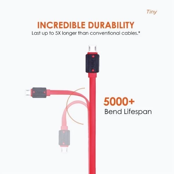 JETE Tiny Kabel Data Type-C 2.4A Fast Charging - Garansi Resmi - Gambar 4