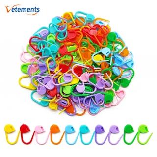 100 Pieces Locking Stitch Markers Assorted Color Knitting Stitch Counter  Crochet Stitch Needle Clip Plastic Safety Pin - China Locking Stitch  Markers and Knitting Stitch price