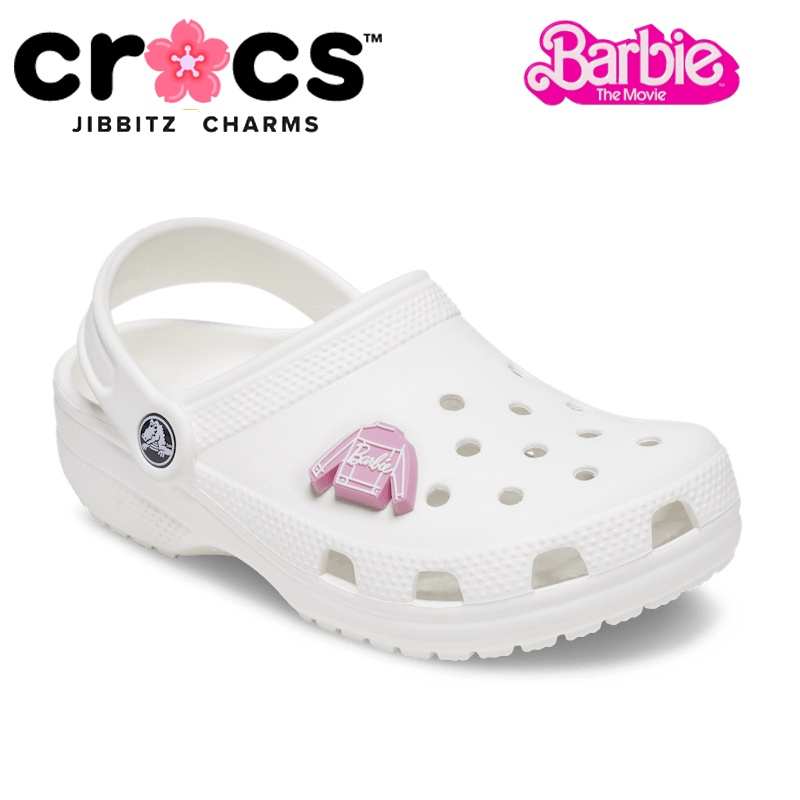 Barbie jibbitz crocs Shoe Buckle Hole Shoe Accessories Cute Pink barbie