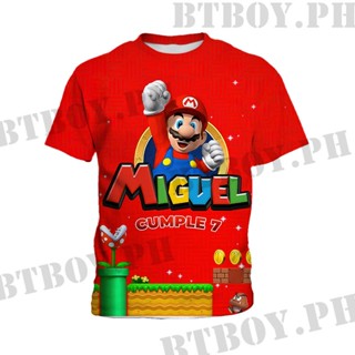 Mario bros birthday on sale shirt