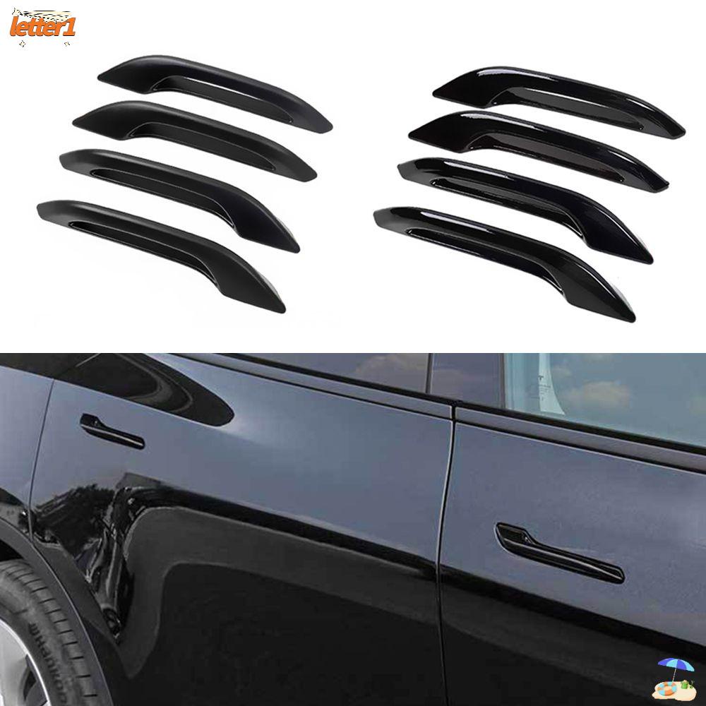 LETTER1 4pcs For Tesla Door Handles Convenient For Model 3 Model Y Door Patch Decoration Handle Protector Cover