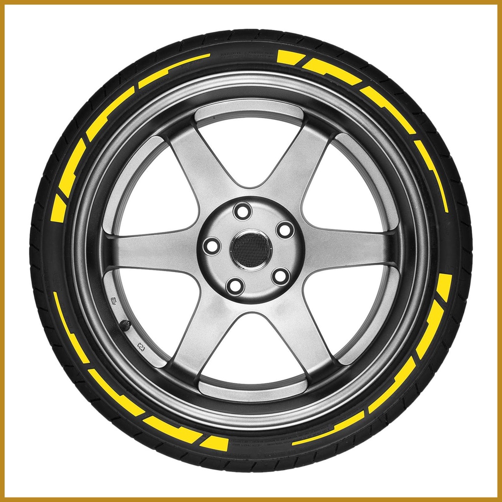 Car Decal Sticker Wheels Rims Racing Car Sticker Emblem Logo Car Door