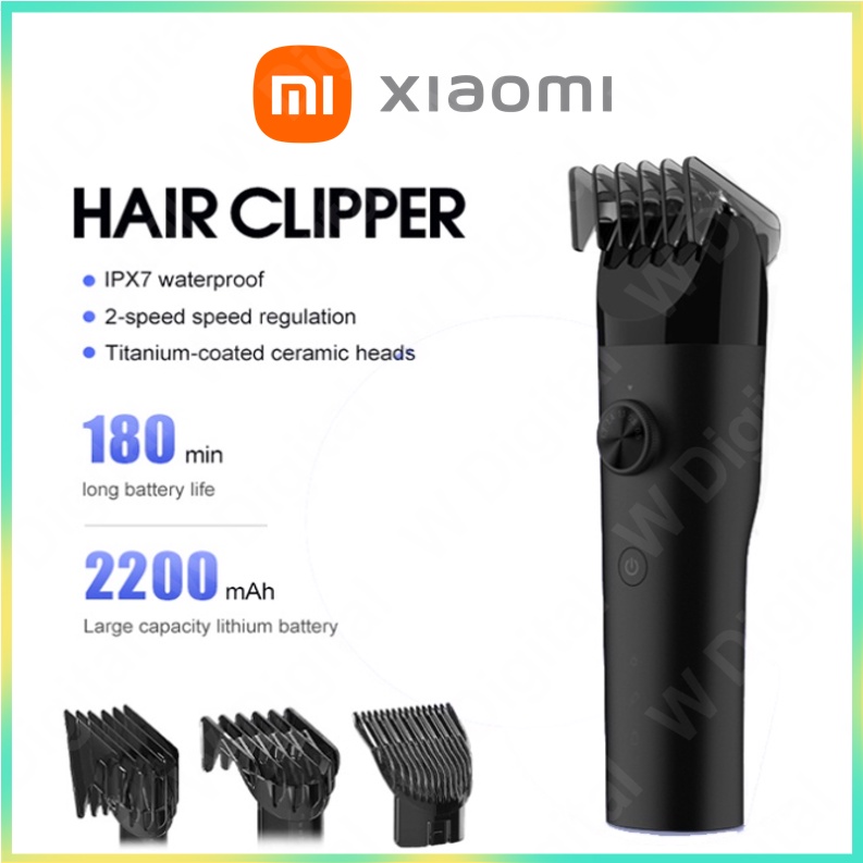 Xiaomi Mijia Electric Hair Trimmer Clipper Shaver - LFQ02KL 2200mAh 2.5 ...