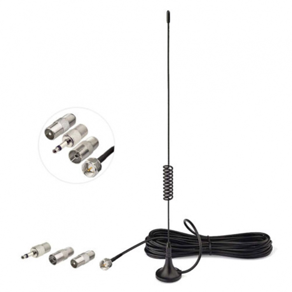 Antenna Connector Adapter FM Stereo Base Mount Omni
