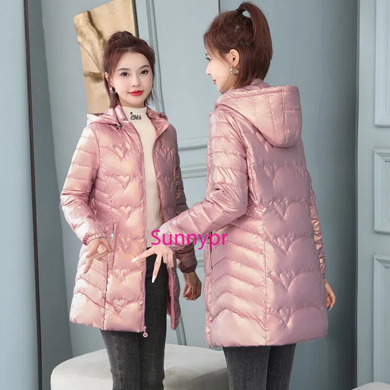 Warm down store coats for women