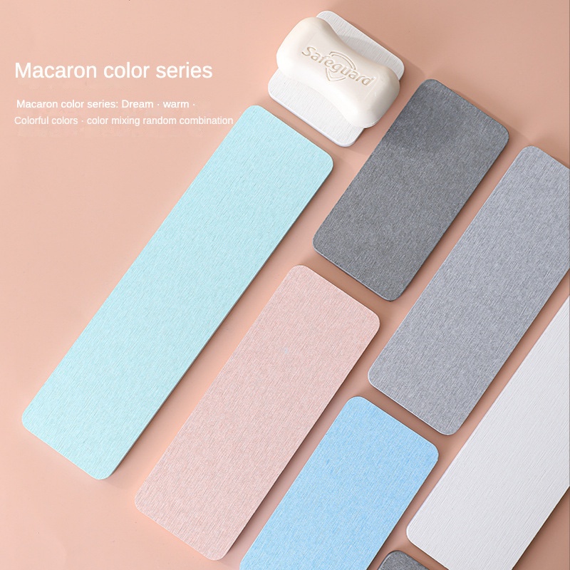 Evaahome Home Diatomite Mat for Kitchen Sink Dishes Drying Mat Bathroom
