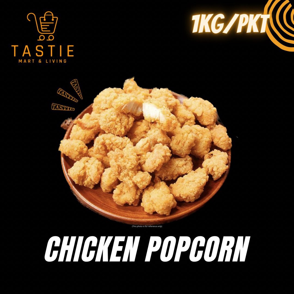 Premium Popcorn Chicken 1kg/ Frozen/ Ready To Eat/ Air Fry/ Deep Fry