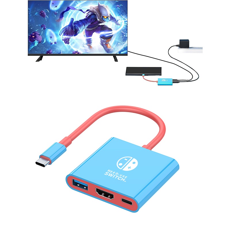 Switch Dock for Nintendo Switch & OLED, Nintendo Switch Docking Station ...