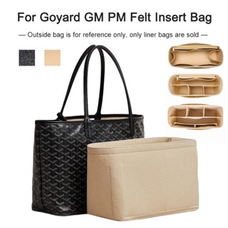 EverToner Felt Insert Organizer For Goyard GM PM Mini Tote Bag